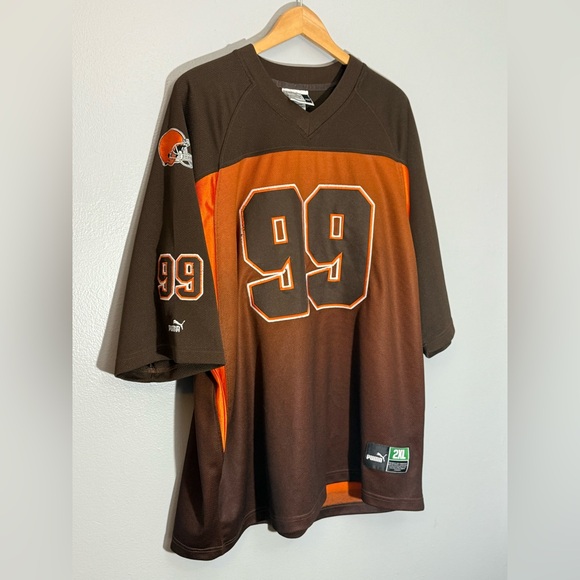 Vintage Puma Cleveland Browns NFL Jersey | 2XL - Picture 2 of 6